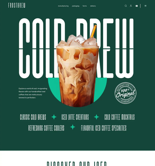 Coffee website project